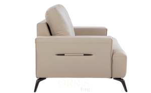 Modern Comfortable <b>Sofa</b> in Beige Fabric for Hotel Living Room Apartment Use - Product Image 5