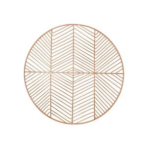 Ensemble d'assiettes de chargeur gaufrées marron design avec finition antique pour une table à manger élégante et une table de fête - Product Image 5