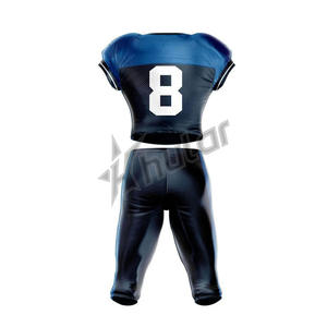 Vente en gros de maillots de football américain rétro de haute qualité personnalisables pour hommes, chemises respirantes de grande taille - Product Image 4