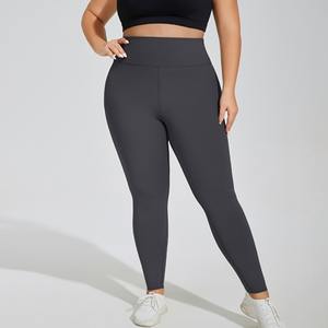 Leggings de Cintura Alta con Control de Abdomen para Mujer, Talla XXL, Elásticos, Elegantes, Ideales para Hacer Ejercicio, de Spandex y Nailon, Suministro de Fábrica - Product Image 3