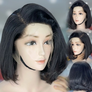 วิกผมลูกไม้ด้านหน้าตรงผมมนุษย์สีธรรมชาติ100% เวียดนาม - Product Image 5