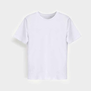 เสื้อยืดแขนสั้นสไตล์ลำลองสำหรับเด็กและผู้ใหญ่ ผ้าฝ้าย/ใยไผ่ ระบายอากาศ แห้งเร็ว ไซส์ใหญ่ ผ้า 260 กรัม - Product Image 1