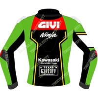 Veste de moto de course approuvée CE sur mesure 2025 modèle Kawasaki Garrett Gerloff veste de combinaison de course pour hommes femmes