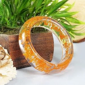 HACIENDO Joyería Resina Acrílico Pulsera Brazalete Exagerado Deslumbrante Multicolor Ancho Irregular Cuadrado Acrílico Pulseras para - Product Image 2