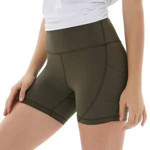 Shorts de Yoga para Mujer a Precio Accesible, Ropa Casual de Alta Calidad, Cómodos, con Logotipo Personalizado en Color, Shorts de Fitness para Yoga - Product Image 2