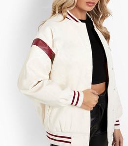 Veste universitaire décontractée pour femme, style streetwear, ample, respirante, pour l'extérieur, par Isha Industry - Product Image 3