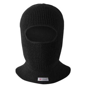 Pasamontañas de 1 Agujero de punto acrílico de diseñador personalizado con forro Thinsulate Característica de tela común elegante - Product Image 2