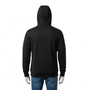 Sudadera con Capucha de Forro Polar Cortavientos, Tejido de Algodón, Cálida, Transpirable, Informal, para Uso Diario al Aire Libre, Suministro al por Mayor, OEM, Mercado de Exportación X - Product Image 2