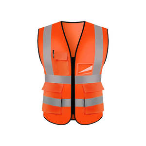 Gilet de sécurité réfléchissant de haute qualité pour les travailleurs - Haute visibilité, couleur personnalisée, nouveau design, logo personnalisé, service OEM unisexe - Product Image 6