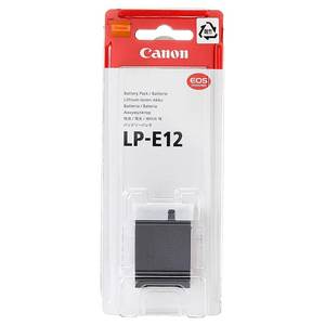 Batería Original para Cámara Digital Canon LP-E12 Negra, Modelo 6760B002 - Product Image 2