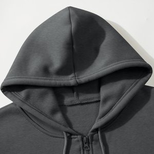 Men Pullover,Oversized Solid Hooded Sweatshirt Lightweight <b>Y2K</b> Hoodies Long Sleeve Fall Winter <b>Tops</b> - Product Image 4