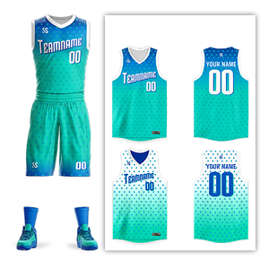 Uniformes de Baloncesto Personalizados 2024 para Equipos Escolares, Ligas Comunitarias, Reversibles, Sin Mangas, 100% Poliéster, Secado Rápido, Transpirables - Product Image 5