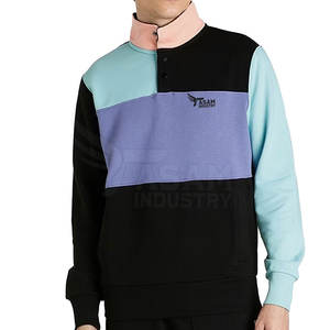 Sweat-shirts à col zippé de haute qualité en coton 2026 pour hommes, sweat-shirts à col zippé sur mesure à vendre - Product Image 6