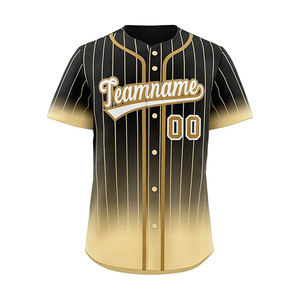 Jersey de béisbol de alta calidad a bajo precio, nombre y número personalizados, camisetas de béisbol con impresión por sublimación completa - Product Image 2