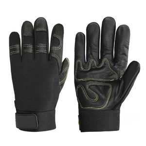 Gants de mécanicien en cuir sur mesure légers et respirants nouveaux gants de mécanicien en cuir synthétique pour hommes - Product Image 3