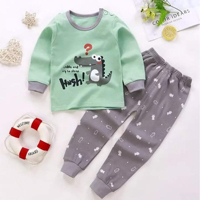 Pakaian Bayi Custom Print Berkualitas Tinggi 100% Katun Harga Grosir Set Pakaian Anak-Anak Dari Bangladesh