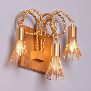 Modern Round Metal Wall <b>Hanging</b> Lamp for Living Room Bedroom Home Use Hot Selling Decorative Lighting Wall Lamp - Product Image 4