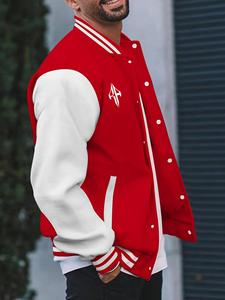 Top respirant col côtelé Varsity Jacket Nouveau Top vente Logo personnalisé veste d'hiver 100% Polyester par ATLANTIC - Product Image 6