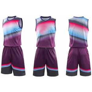 Bajo MOQ Uniformes de baloncesto personalizados Conjunto Ropa deportiva Uniforme de baloncesto transpirable - Product Image 1
