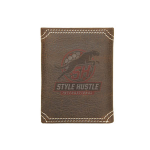 Cartera de cuero con múltiples ranuras para tarjetas, fabricada en fábrica, venta directa, para venta en línea, para hombre, uso casual y de negocios. - Product Image 2
