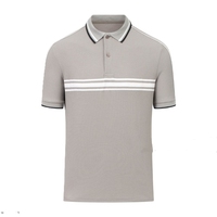 100% coton pour Polo T-Shirt couleur unie Anti-rides respirant à manches courtes cheval Jersey surdimensionné travail TEE Shirt