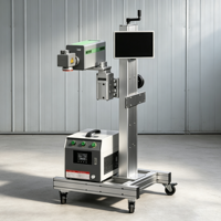 Máquina de Marcado Láser UV de 5W, 355nm, de Precisión, para Plástico, Vidrio, Electrónica, Embalaje, Marcado Industrial en Línea