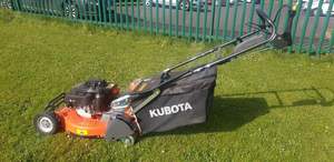 Tondeuse à gazon professionnelle à rouleaux Kubota W819R-PRO de 19 pouces, à essence, à pousser, best-seller - Product Image 5
