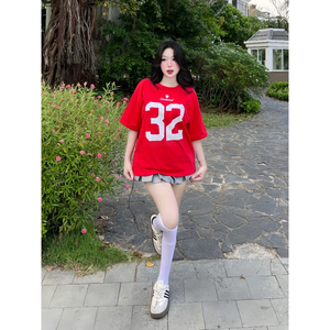 ODM OEM-T-shirt oversize unisexe grande taille, respirant, brodé, court, fabriqué au Vietnam pour adolescents, hommes et femmes - Product Image 2