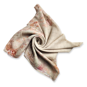 Venta al por mayor Keiko Creme Color algodón Hijab bufanda transpirable manga corta impresión Digital adultos moda tradicional musulmán - Product Image 2