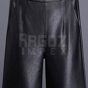 Pantalones de Cuero Casuales para Mujer de la Mejor Calidad, Invierno, Corte Medio, Frente Plano, Transpirables, de Secado Rápido, Cómodos, Gran Venta, Nueva Llegada - Product Image 5
