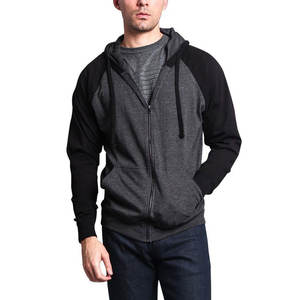 เสื้อฮู้ดสวมหัวสำหรับผู้ชายน้ำหนักเบาวัสดุสีทึบงานออกแบบโลโก้ได้ตามต้องการ - Product Image 1