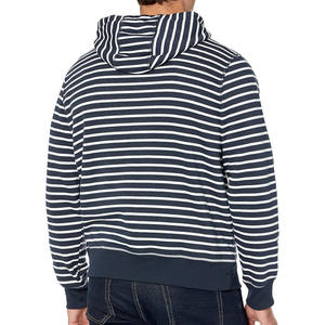 Men's Casual Sports Pullover Hoodie 100% Cotton <b>Fleece</b> Long Multi-Pocket <b>Jacket</b> with Zipper Solid Pattern Loose basics Hoodie - Product Image 6