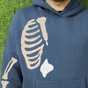 Nouveau Style bas quantité minimale de commande meilleure qualité hommes hiver pull à capuche manches longues polaire coton mélangé impression numérique surdimensionné - Product Image 5