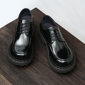 Cow Leather Work Shoes with Anti Odor Lining and Non Slip Heel Casual Shoes for Men Daily Shoes - Product Image 3