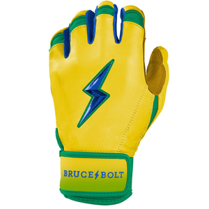 Gants de frappeur personnalisés de style Brucebolt 100% Gants de frappeur de baseball en cuir Cabretta de qualité supérieure - Product Image 4