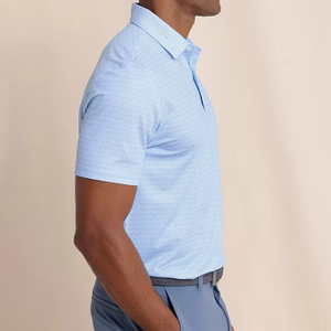 Logotipo personalizado para hombre para Polo 100% algodón Tallas grandes Cuello de solapa Golf para Polo Camiseta Estilo casual Precio competitivo - Product Image 2