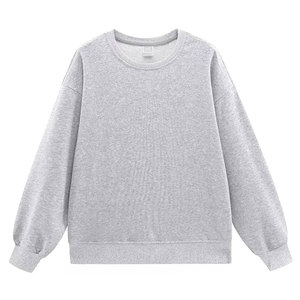 เสื้อสเวตเตอร์แบบสวมหัวของผู้หญิงคอเสื้อขนแกะระบายอากาศได้ดีผ้าคอตตอน100% ฤดูใบไม้ร่วง - Product Image 6