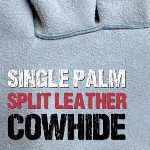 Guantes de Trabajo de Cuero Resistentes, Alta Calidad, Multifuncionales, Cierre Flexible en la Muñeca, Uso Diario en Exteriores, Secado Rápido, Transpirables - Product Image 3