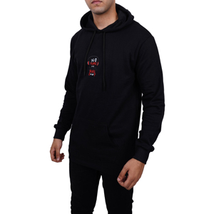 Nouveau design Hiver 2025 – Sweat à capuche pour homme en molleton 100 % coton épais avec poche kangourou, cordon de serrage, respirant et teint uni - Product Image 1