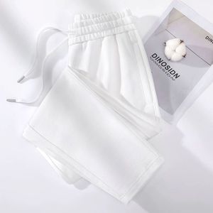 OEM Custom logo Embroidery Printed Design Spring Pure Cotton <b>Trousers</b> Wide-leg Sports Casual Pants 320G Heavyweight <b>Trousers</b> - Product Image 4