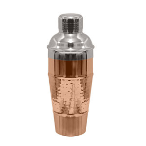 Coctelera de cobre superventas, tamaño personalizado, martillado y liso, chapado en cobre sólido y puro para exportar desde la India - Product Image 1