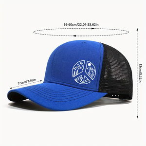 High Quality Eco-Friendly Summer Baseball Caps Trendy Flat Snapback Trucker <b>Hats</b> for <b>Men</b> & Women Custom Logo Sports for Cycling - Product Image 4