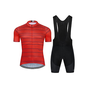 Nuevo Uniforme de Ciclismo de Manga Corta con Diseño Personalizado, Conjunto de Maillots de Ciclismo de Verano de Secado Rápido y Transpirable para Hombre, Ropa de Ciclismo de Carretera - Product Image 1