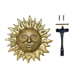 Aldaba de puerta de latón fundido con diseño de raqueta de alta calidad, estilo Vintage, superventas para casas, hoteles, villas, venta al por mayor, timbre de puerta - Product Image 5