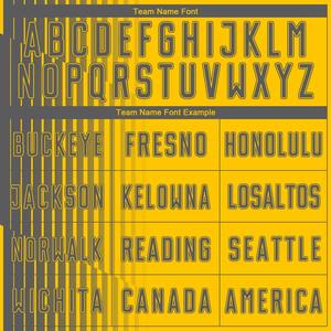 ชุดฟุตบอลสีเหลืองและสีเทาแบบสั่งทำพิเศษ ระบายอากาศได้ดี ป้องกันแบคทีเรีย พร้อมชื่อ/หมายเลขที่ปรับแต่งได้ - Product Image 6