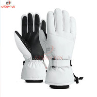 Gants de Ski en cuir de couleur différente de haute qualité gants de Ski chauds fonctionnels résistants à l'eau prix raisonnables gants de Ski