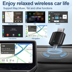 Grandnavi CarPlay สมาร์ทกล่องอะแดปเตอร์แบบมีสายไปยังการ์ดเพลย์ dongle CarPlay Ai กล่องมายากลอัจฉริยะ AP สตรีมมิ่งแอนดรอยด์อัตโนมัติไร้สาย - Product Image 5
