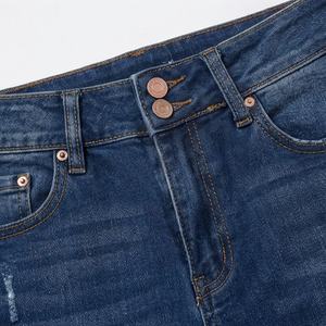 <b>Women's</b> Stylish Trendy Distressed Denim <b>Jeans</b> in Unique Low MOQ Regular Size Pants and Trousers Customized Color Collection - Product Image 4