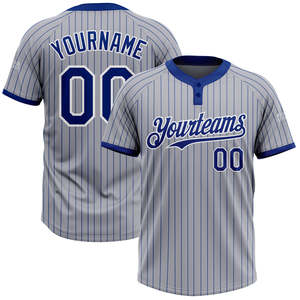 Camiseta de béisbol unisex personalizada botón en blanco transpirable uniforme de softball de talla grande para hombre impresión por sublimación de la mejor calidad - Product Image 3