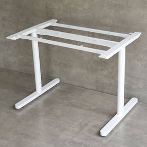 Pieds de meubles/bancs minimalistes en aluminium pour tables de 100x60cm Système TIO HCTO001 - Product Image 2